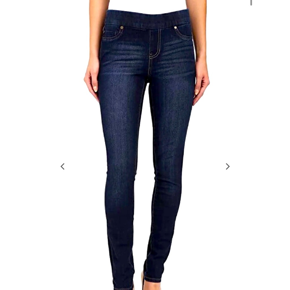 Liverpool Sienna skinny pull on Jean in Corvus Dark sz 8